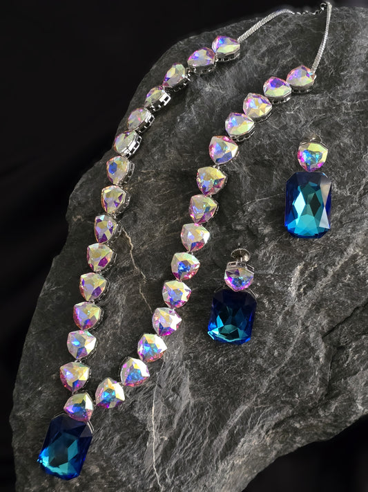 Magical Crystal Statement Necklace Set