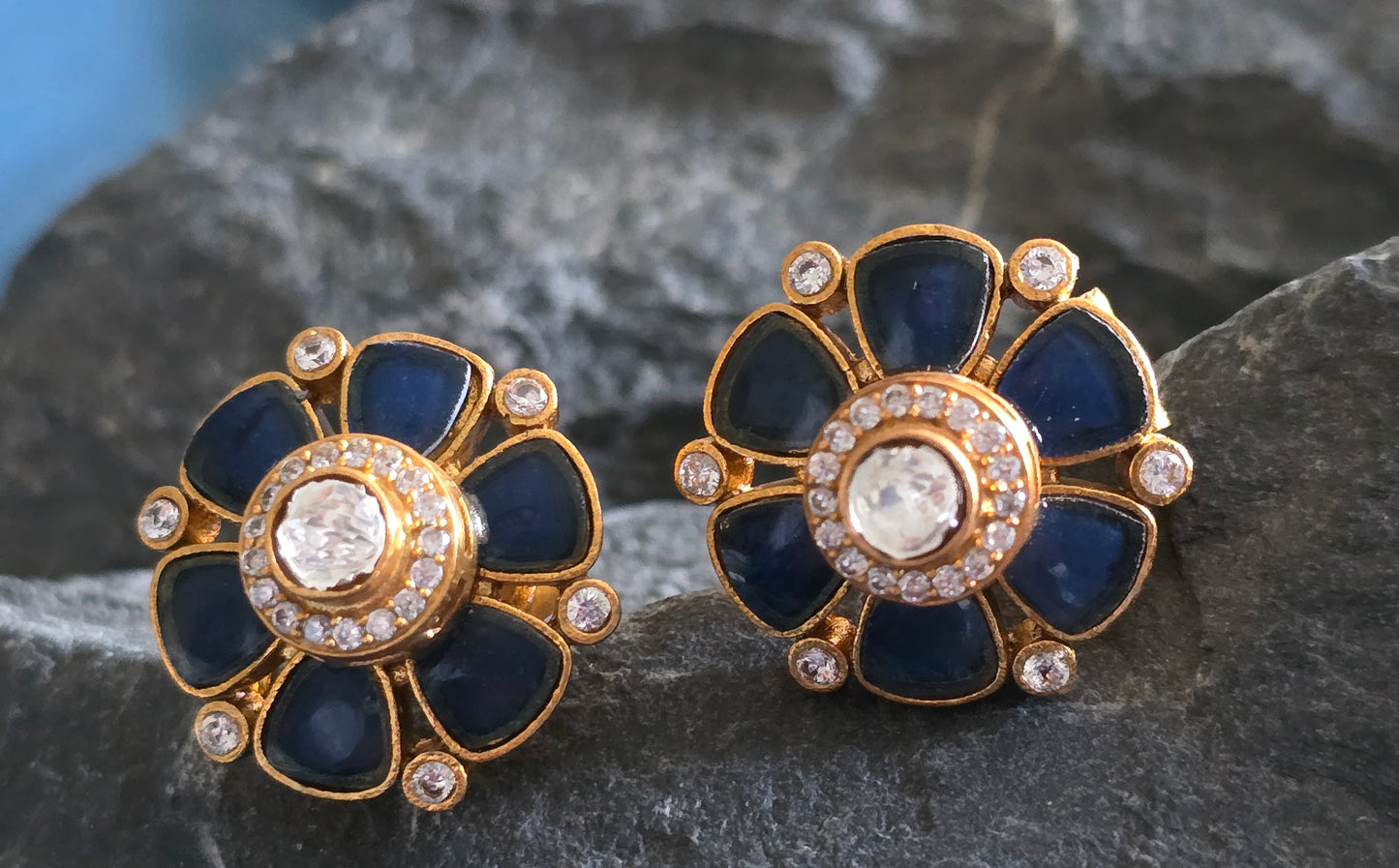 Floral Studs Earrings
