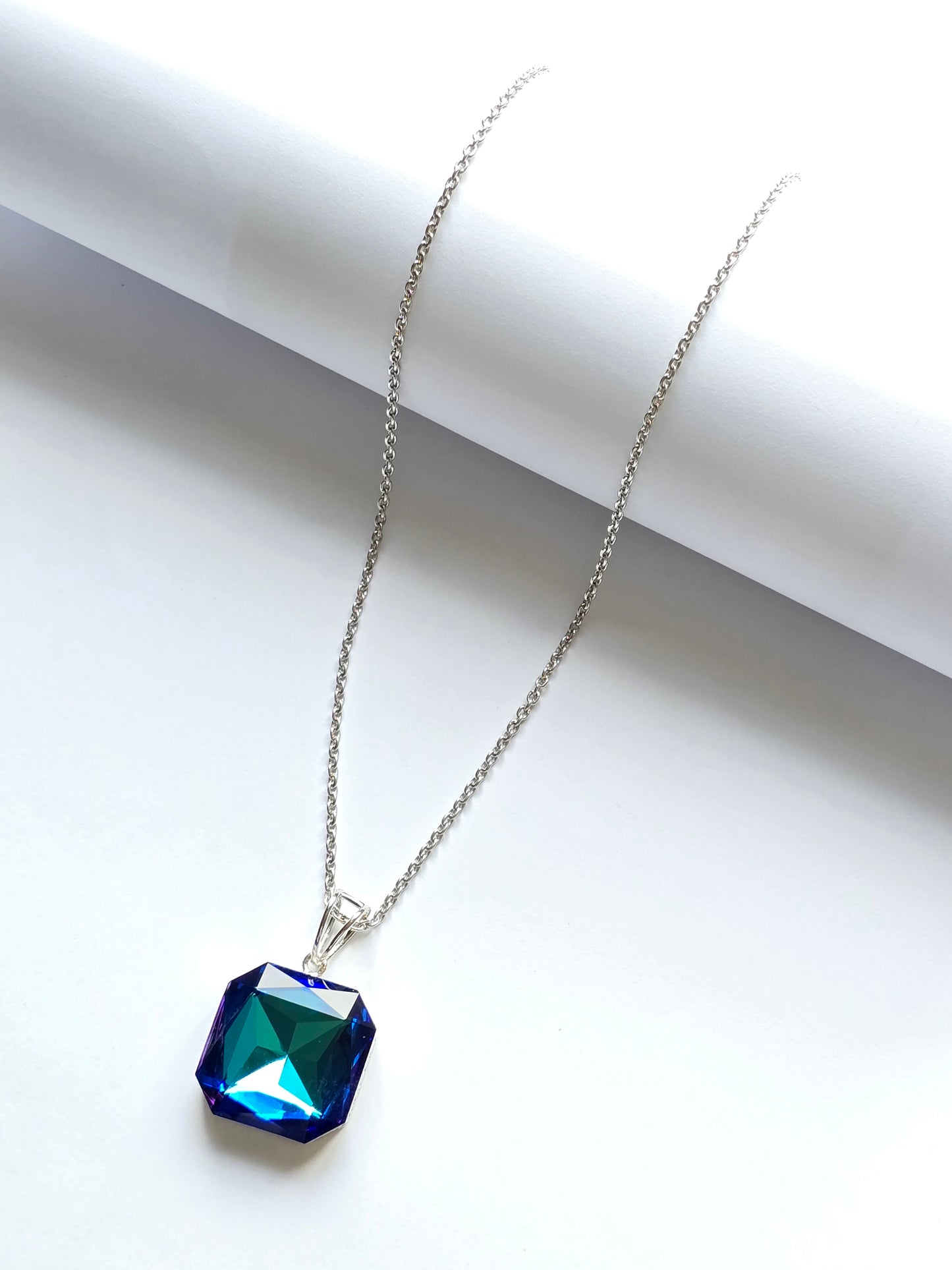 Rosalind Giant Crystal Pendant Set