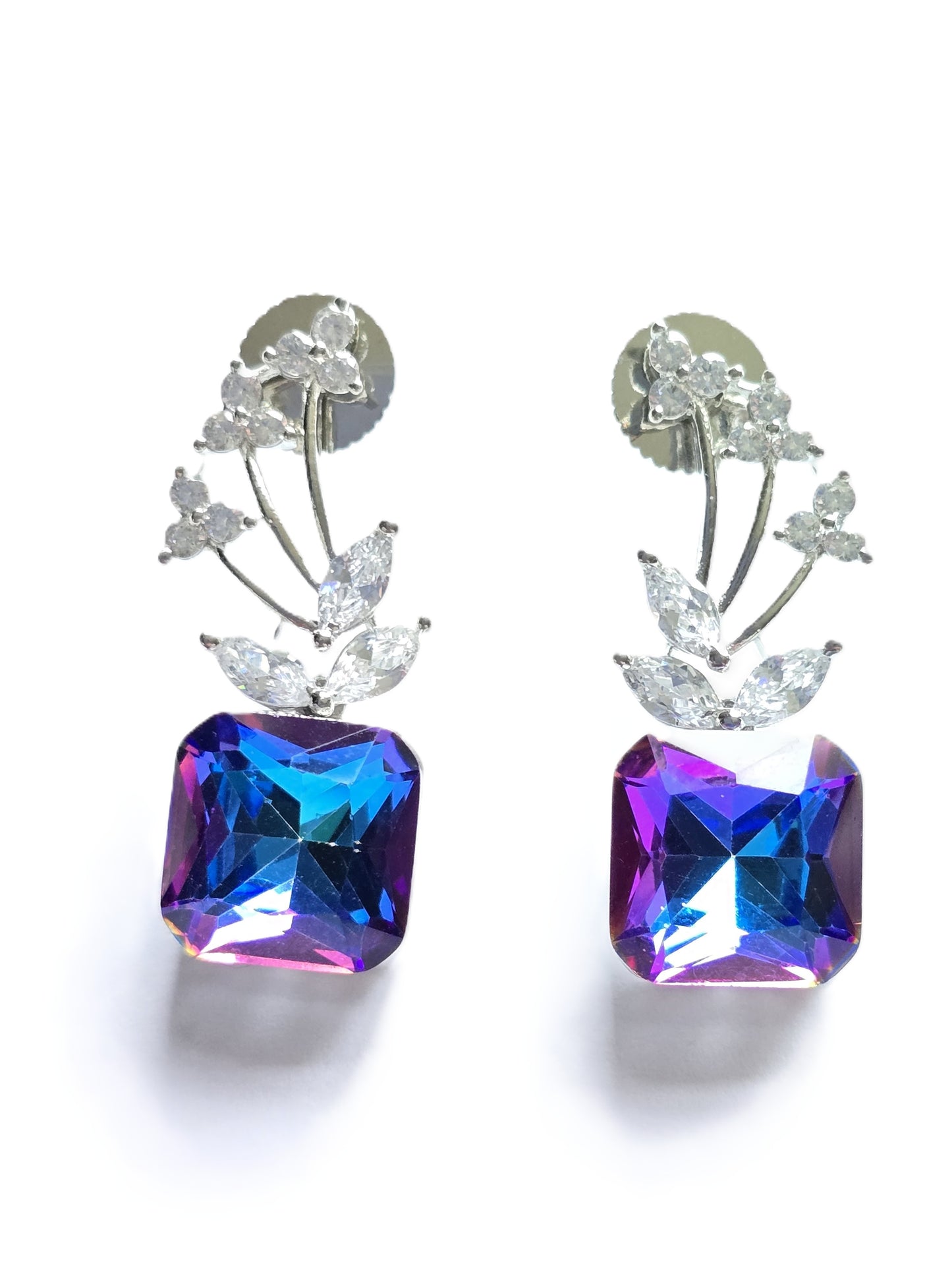 Cubic Zircon Magical Crystal Pendant Set