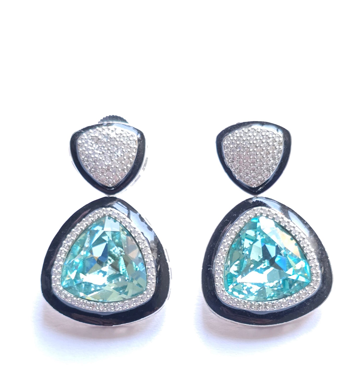 Naomi Crystal Pendant Set