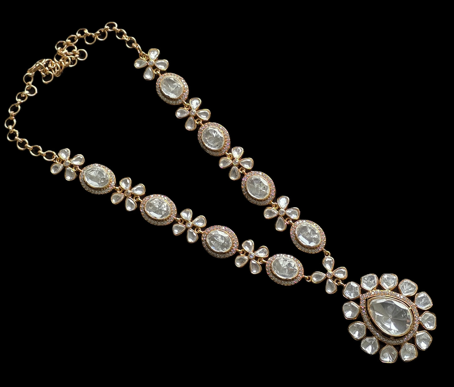 Whitney Moissanite Necklace Set