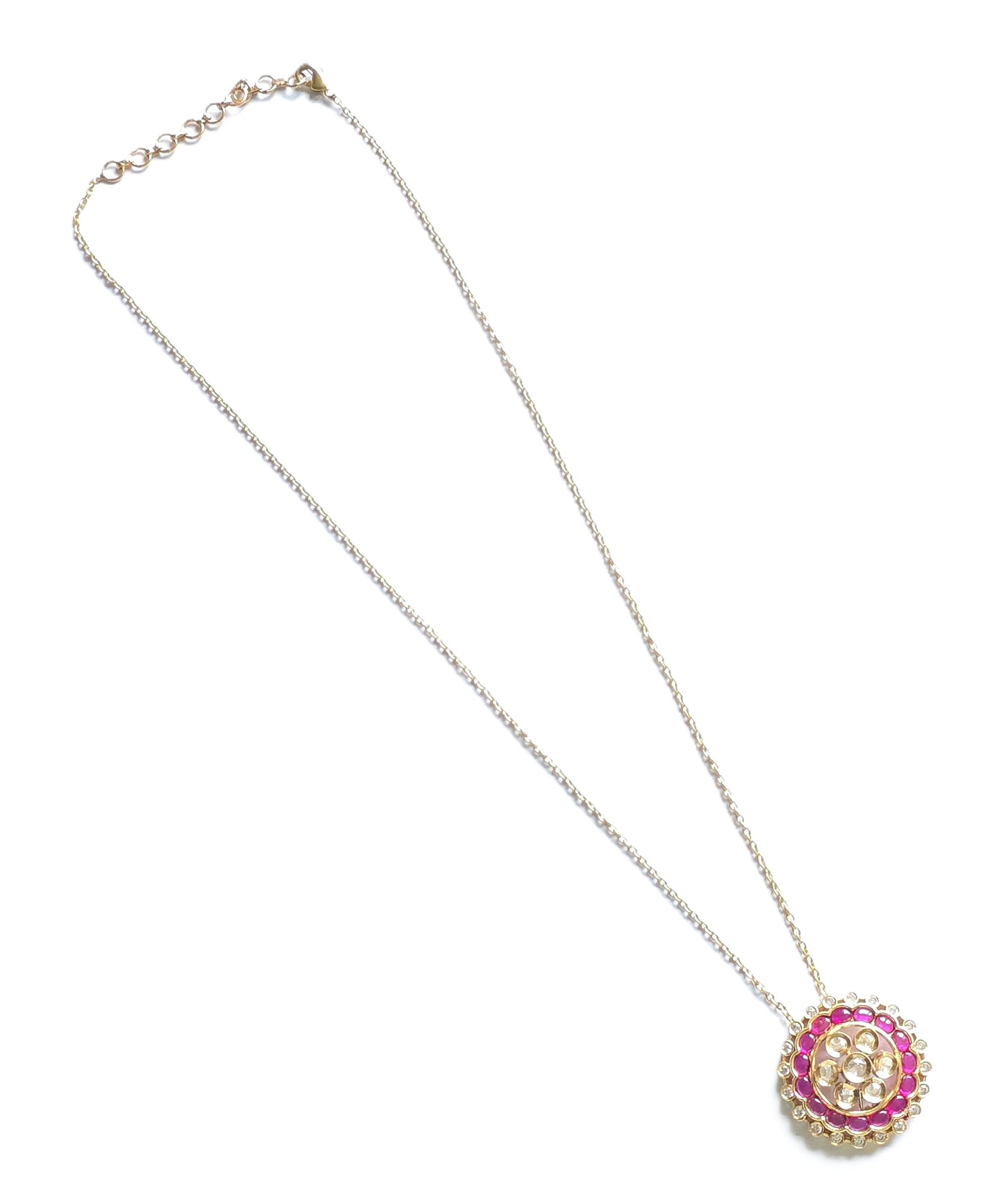 Kyra Polki Pendant Set