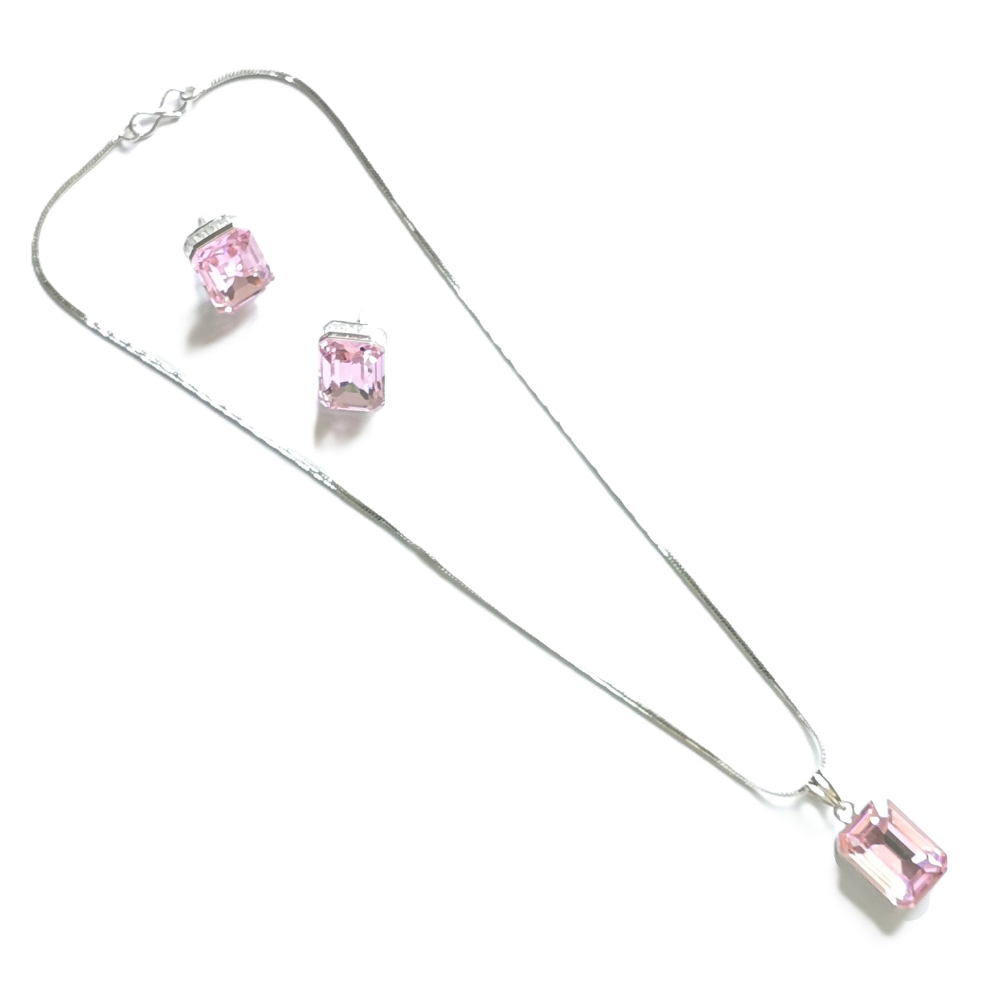 Kylie Crystal Chain Pendant Set
