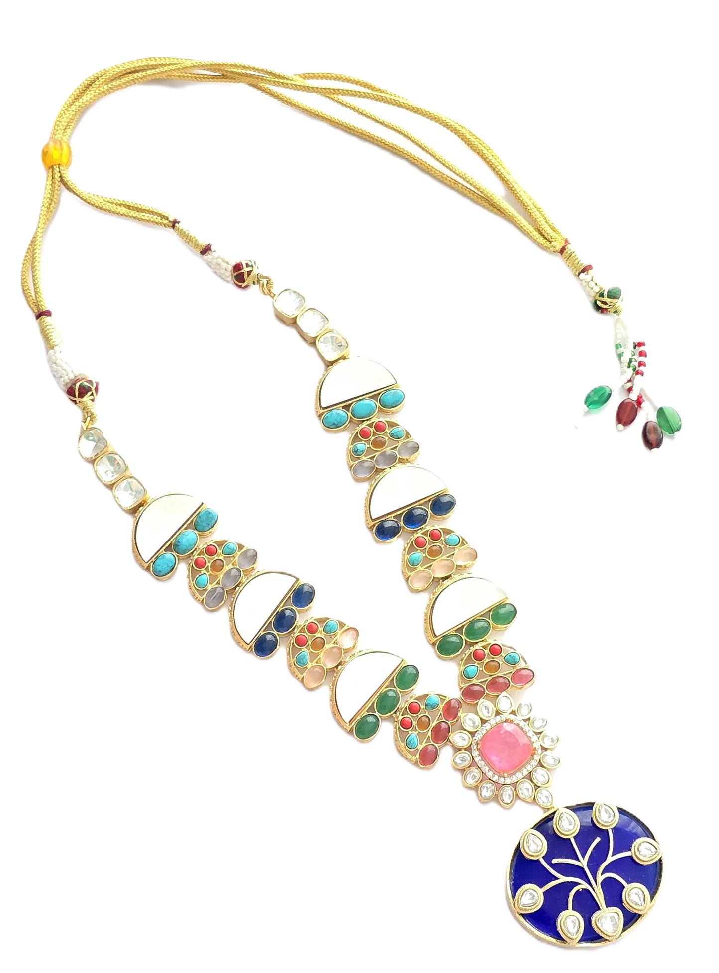 Layla Premium Fusion MOP Necklace set