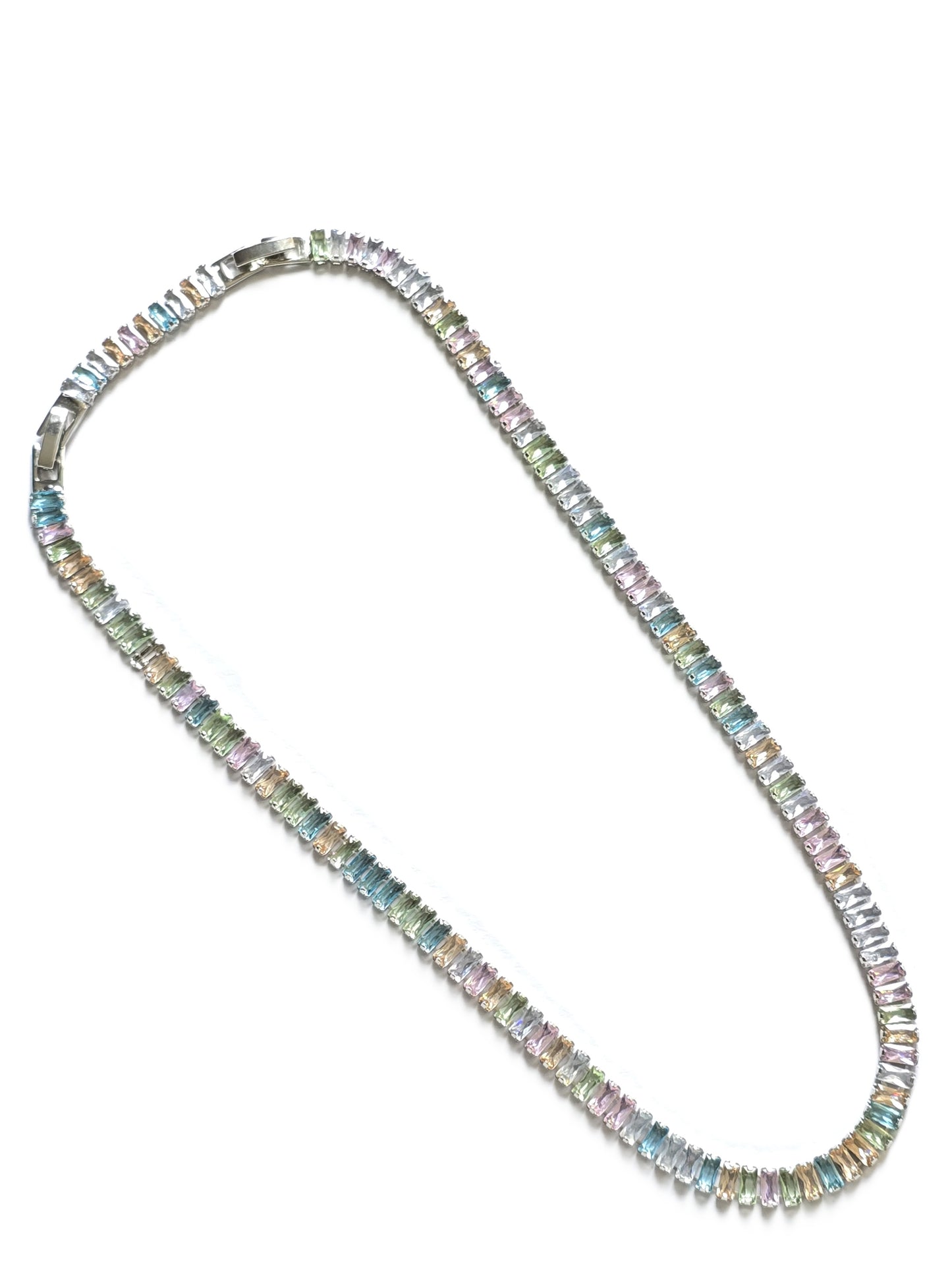 Nelly Crystal Rainbow Necklace