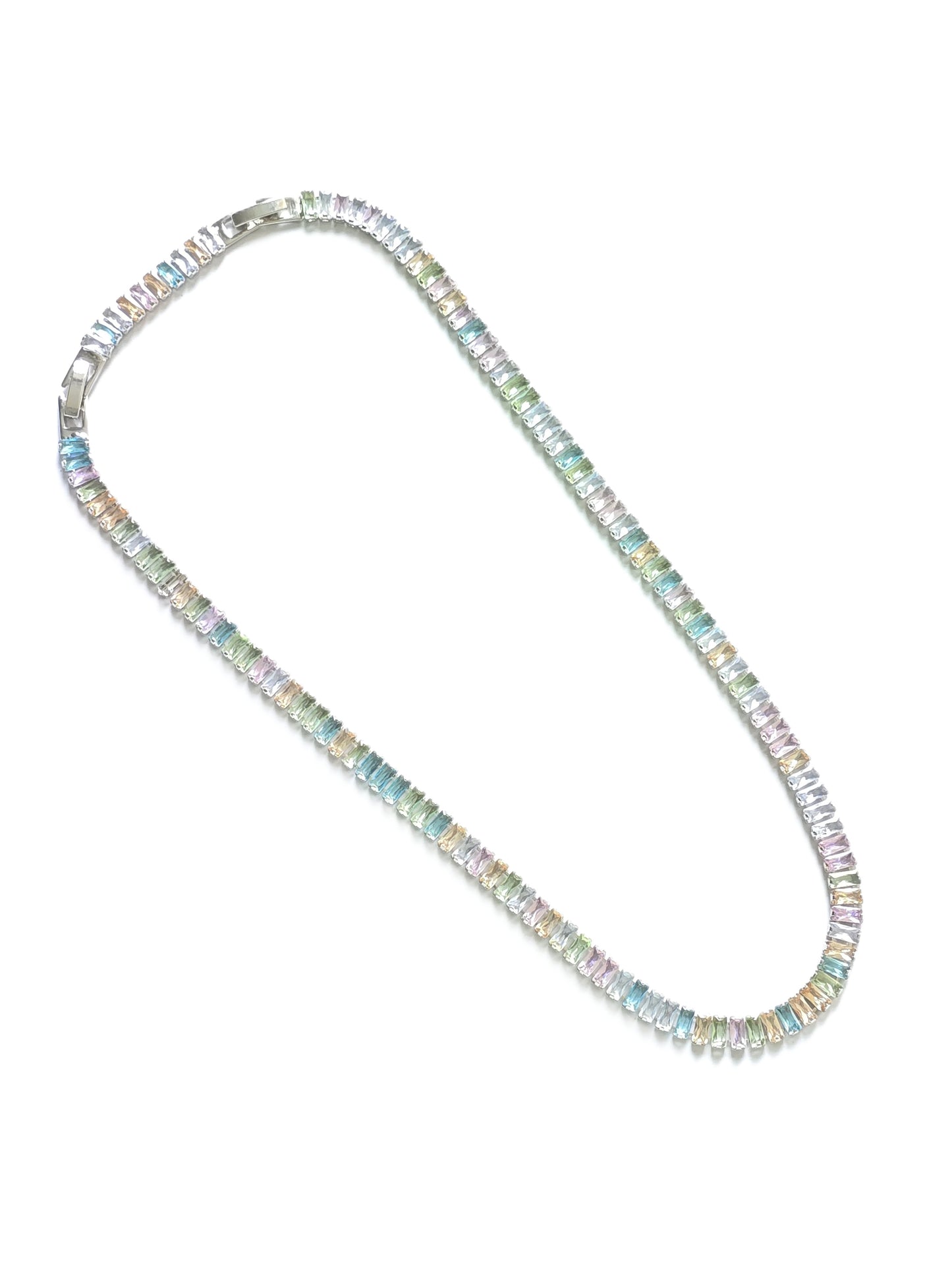 Nelly Crystal Rainbow Necklace
