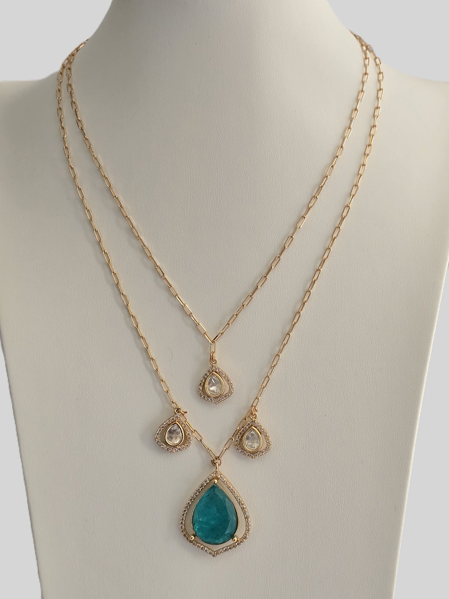 Bridget Doublet Pendant Set