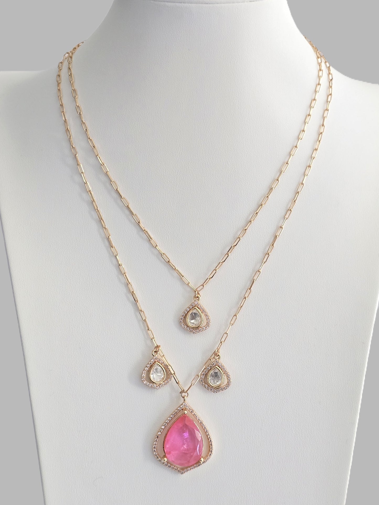 Bridget Doublet Pendant Set