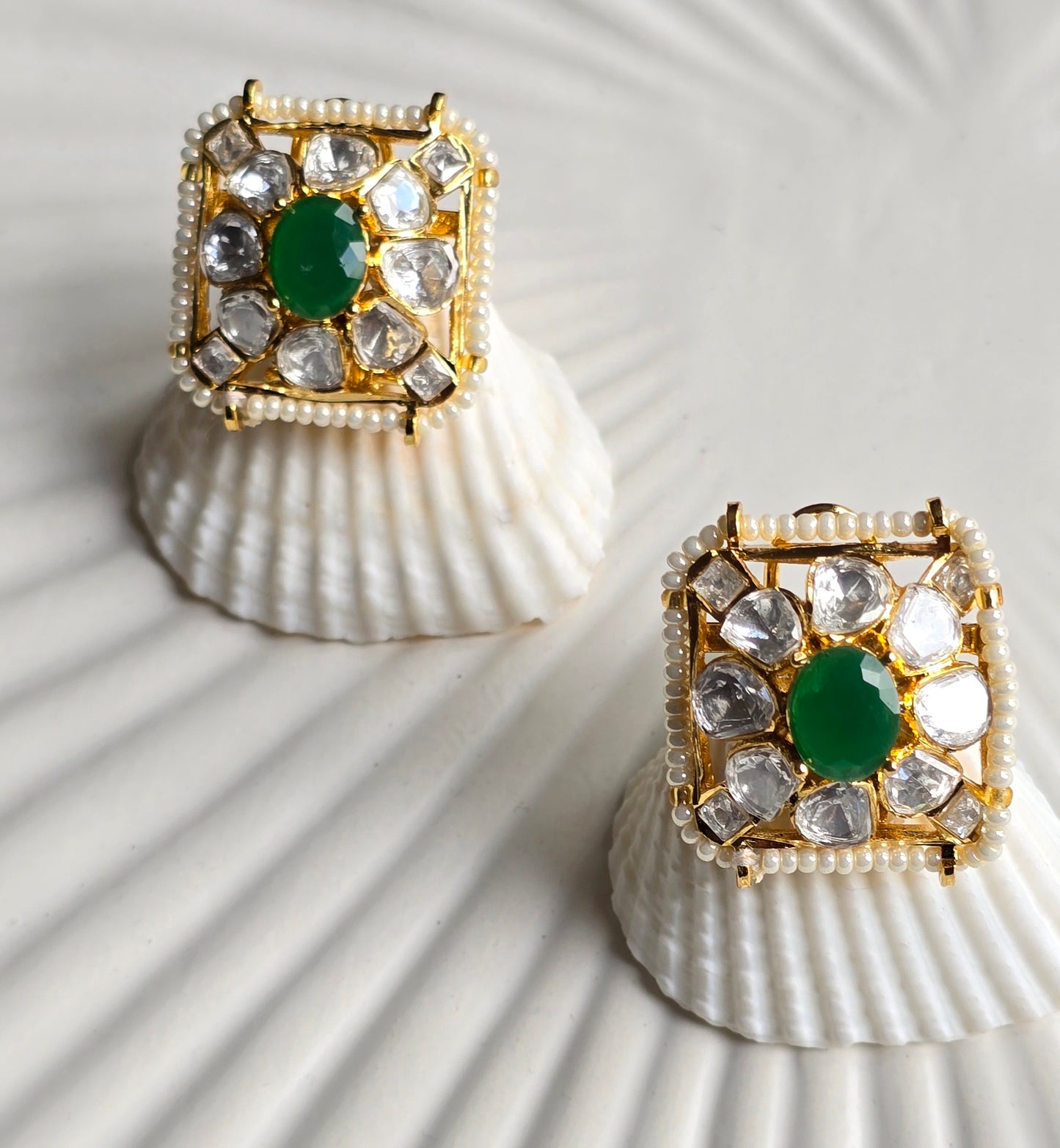 Zoe Moissanite Doublet Studs