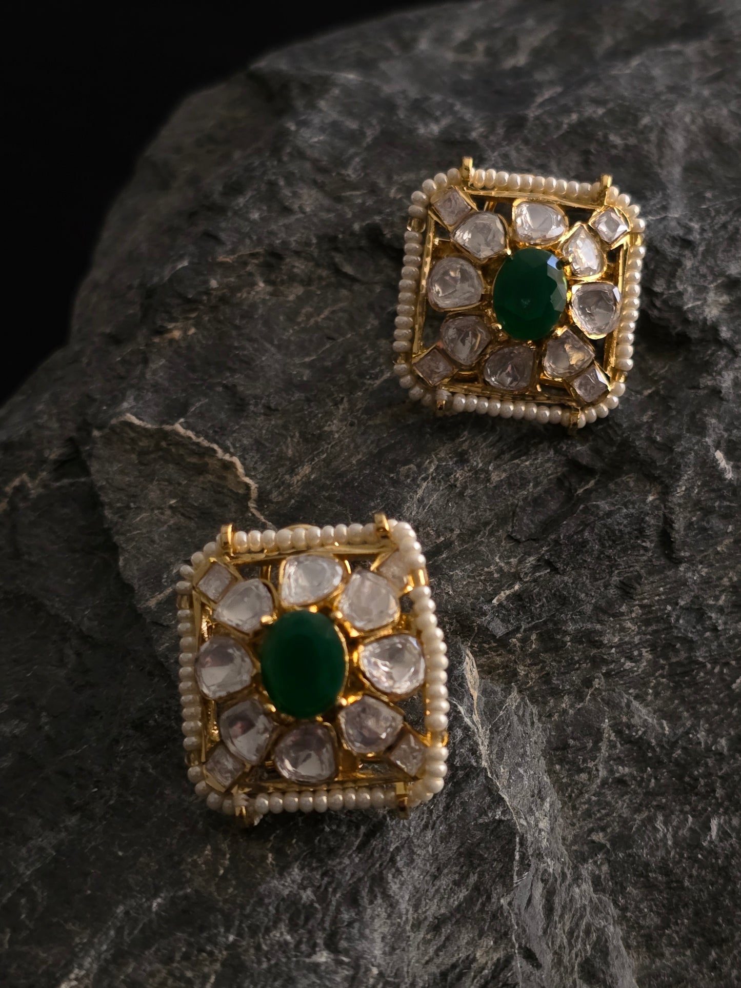 Zoe Moissanite Doublet Studs