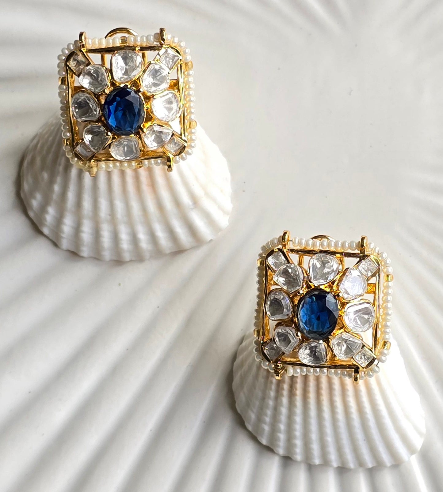 Zoe Moissanite Doublet Studs