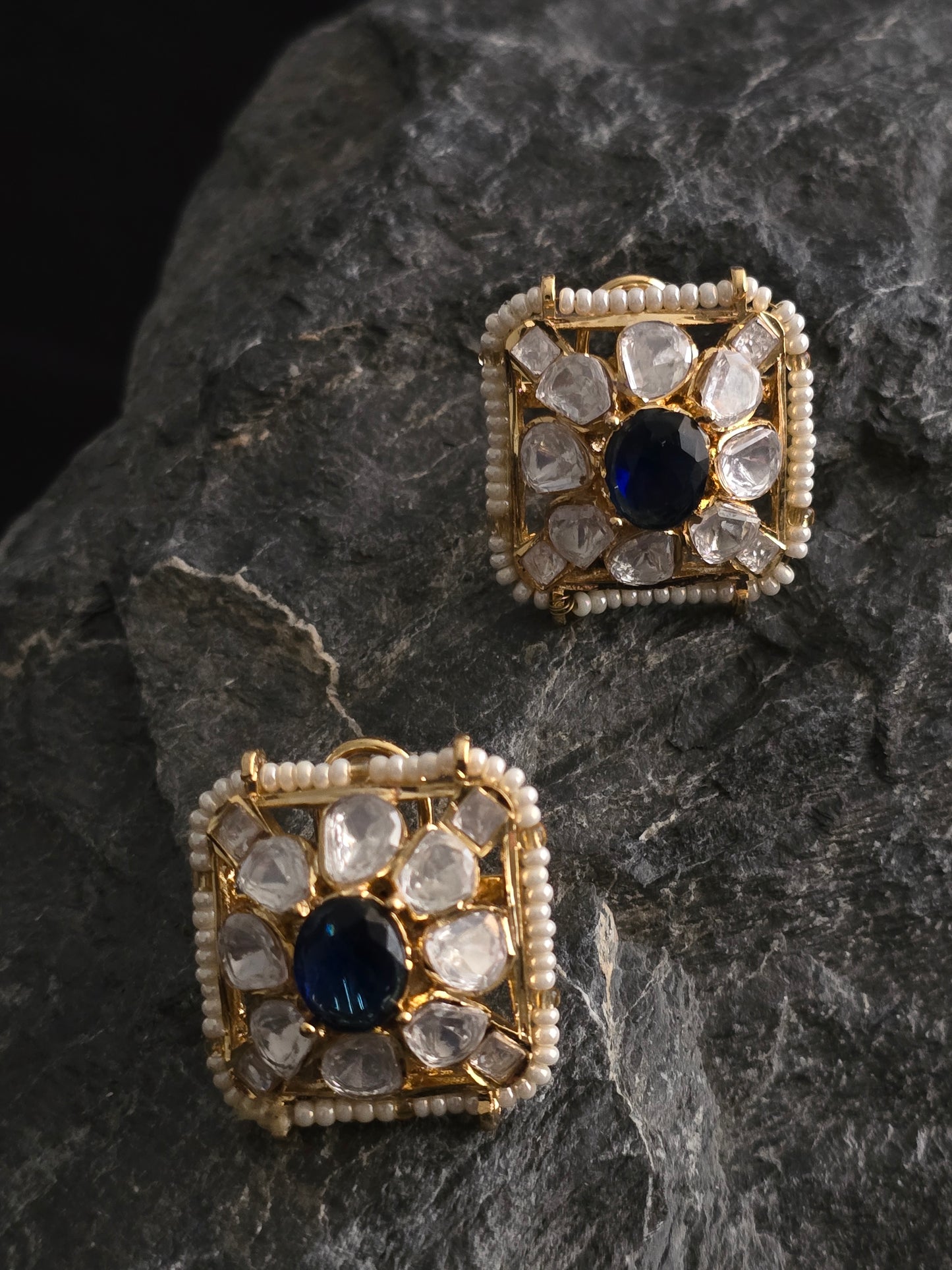 Zoe Moissanite Doublet Studs