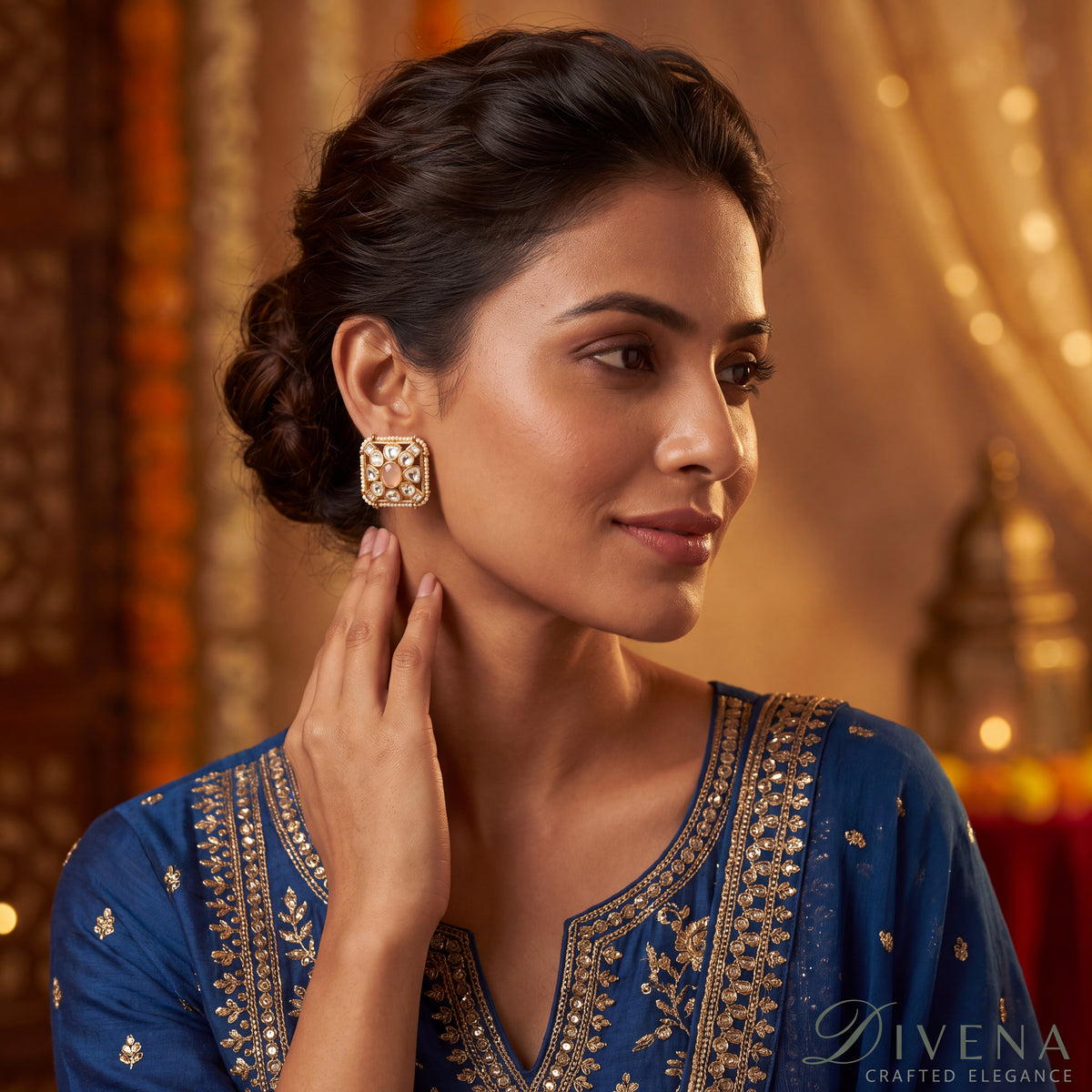 Zoe Moissanite Doublet Studs