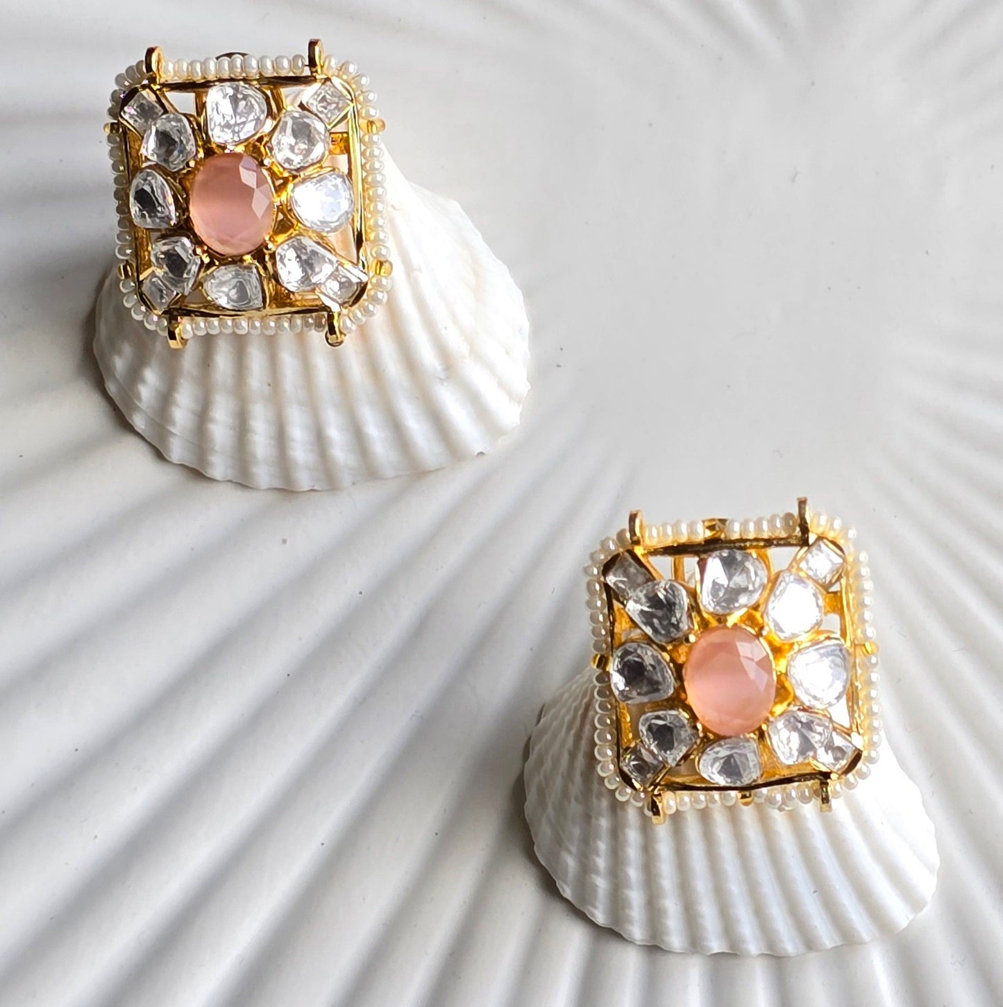 Zoe Moissanite Doublet Studs