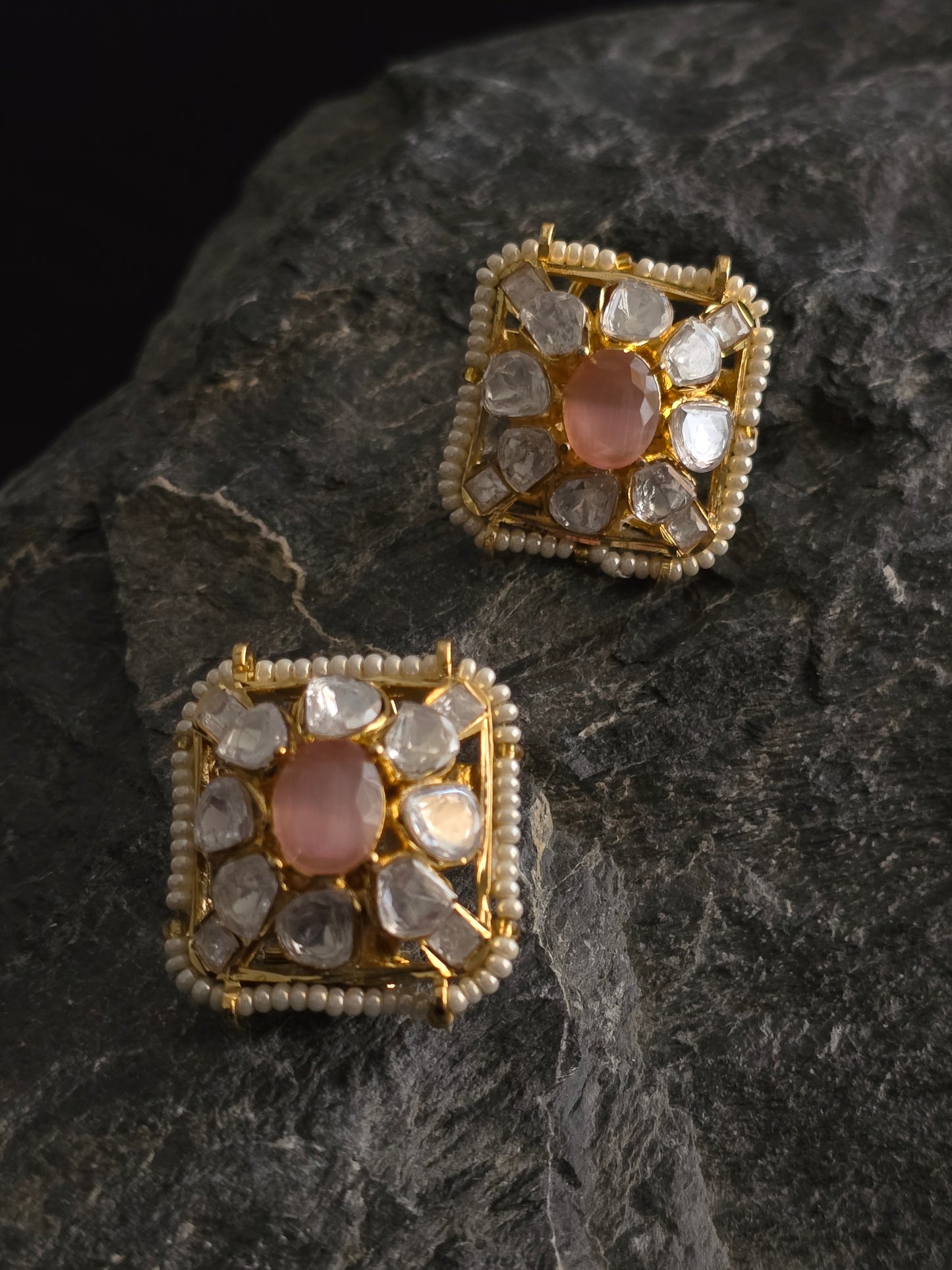 Zoe Moissanite Doublet Studs