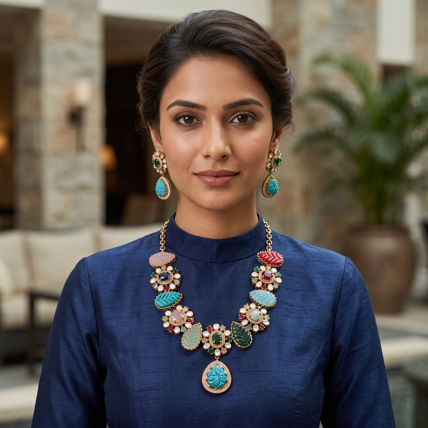 Leila Fusion Necklace Set