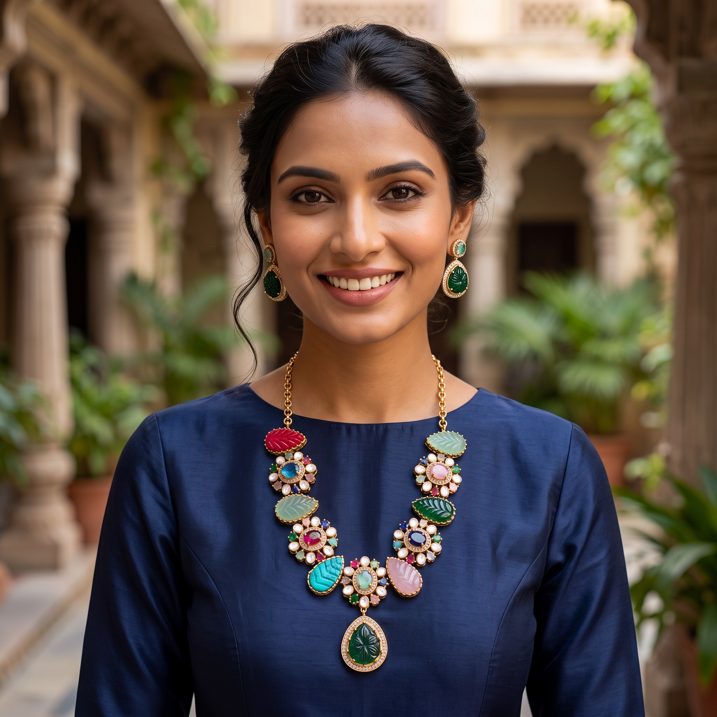 Leila Fusion Necklace Set