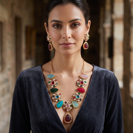 Leila Fusion Necklace Set