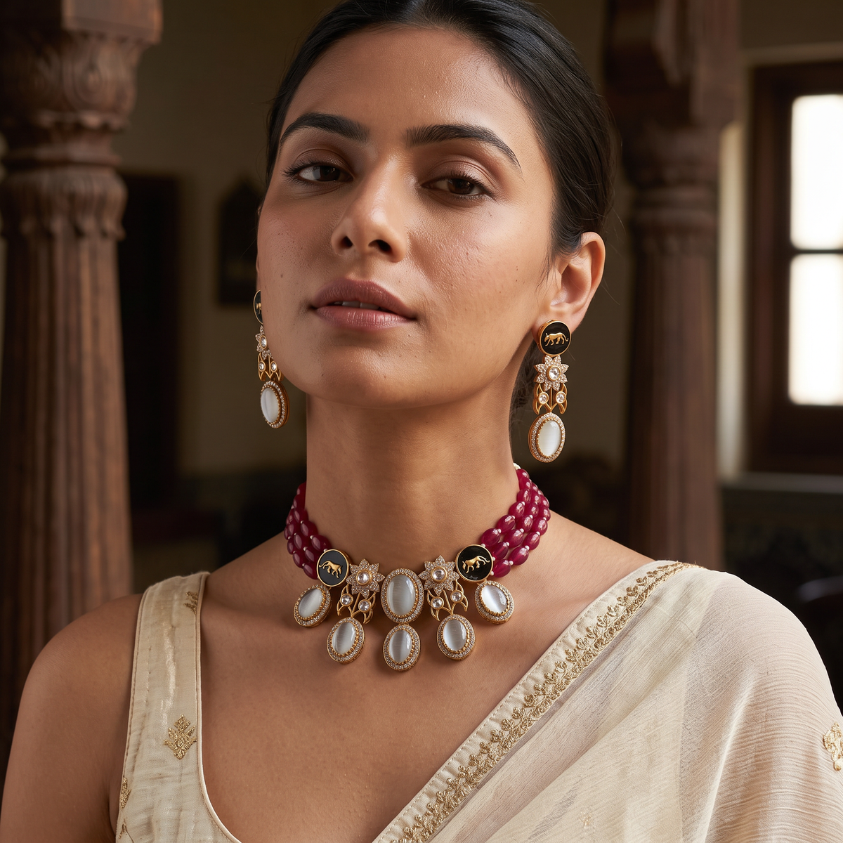 Celebrity Inspired Choker Necklace Set