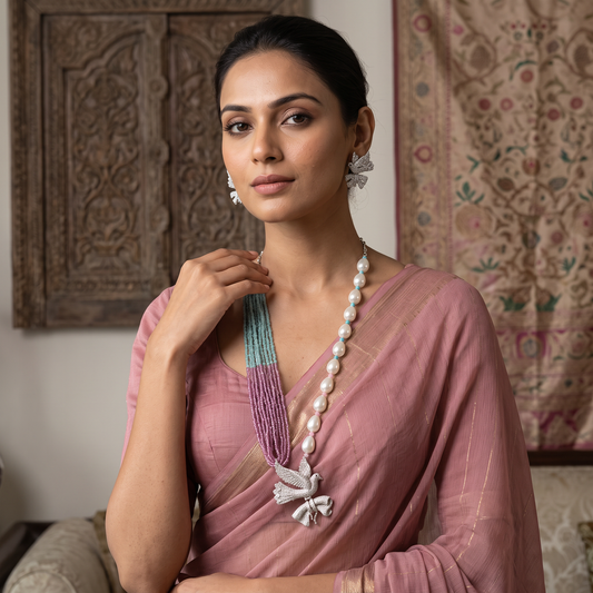 Vivian Dove Necklace Set
