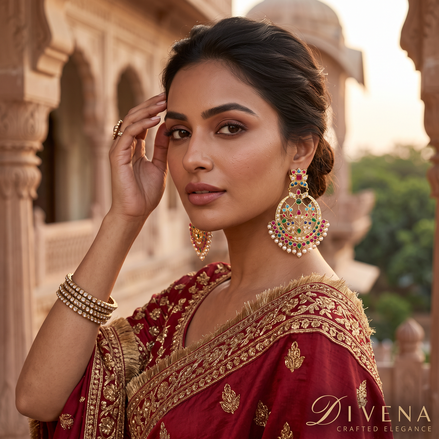 Julia Hyderabadi Chandbali