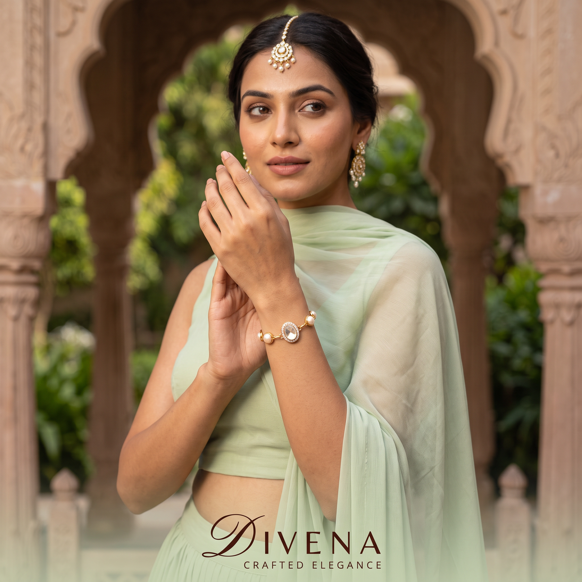 Ella Pearl Bracelet – Divena handcrafted Indian jewellery