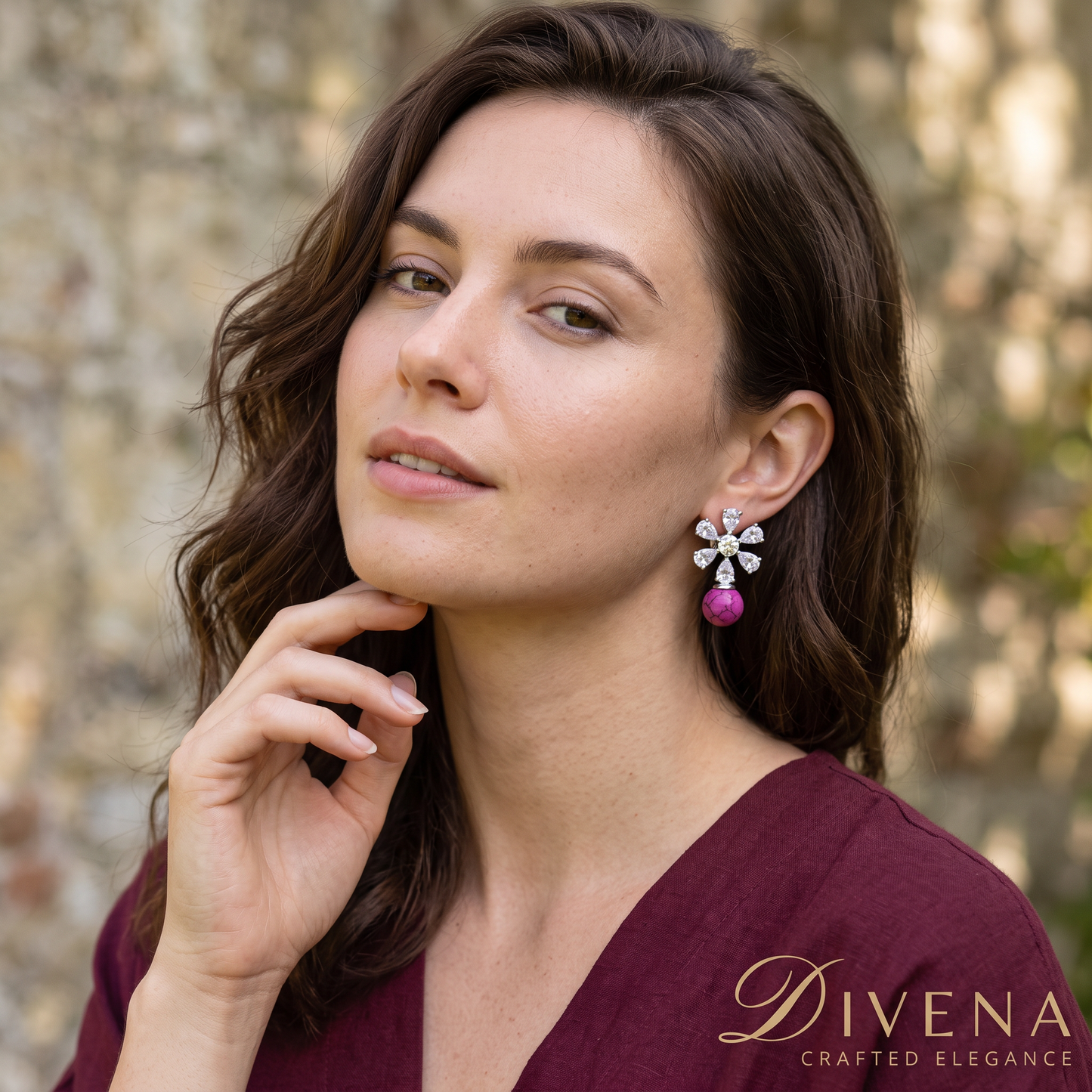 Amaya Crystal Studs