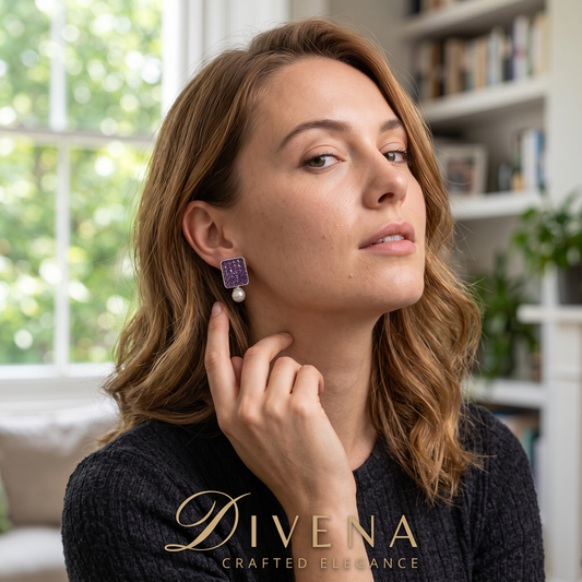 Julia Pearl Drop Studs