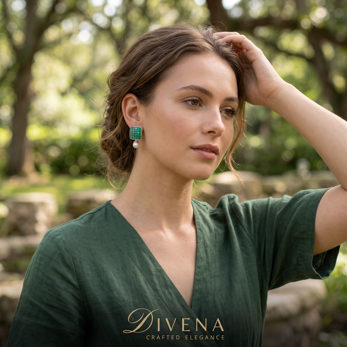 Julia Pearl Drop Studs