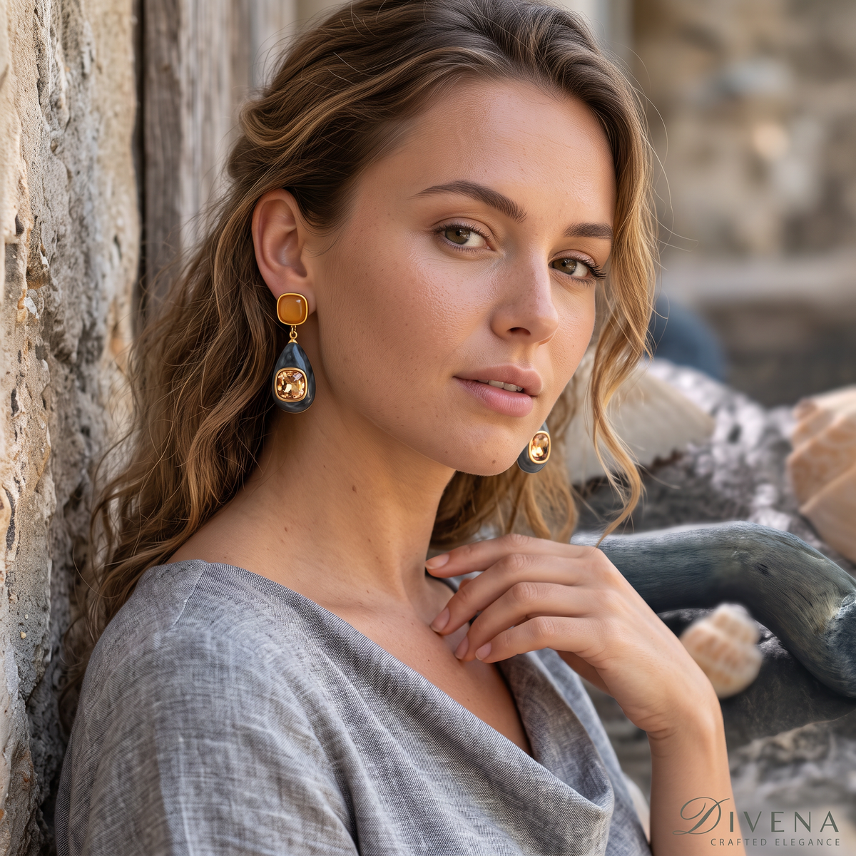 Willow Crystal Stone Dangler