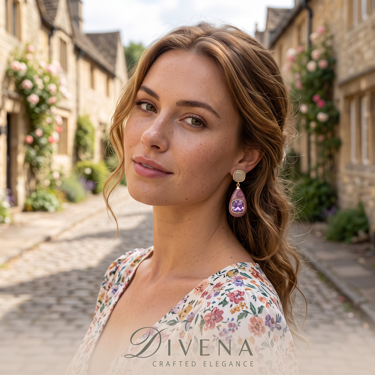 Willow Crystal Stone Dangler