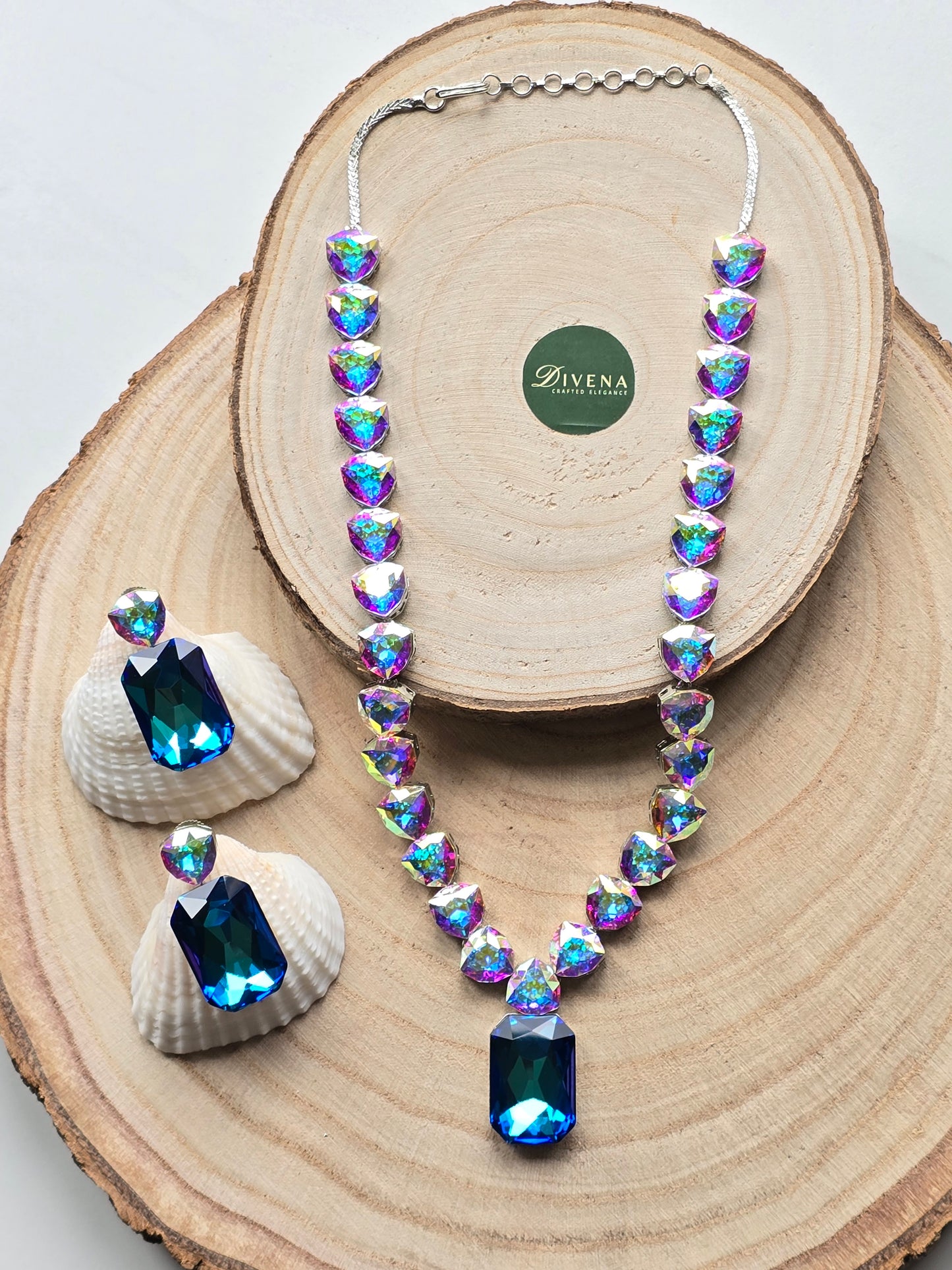 Magical Crystal Statement Necklace Set