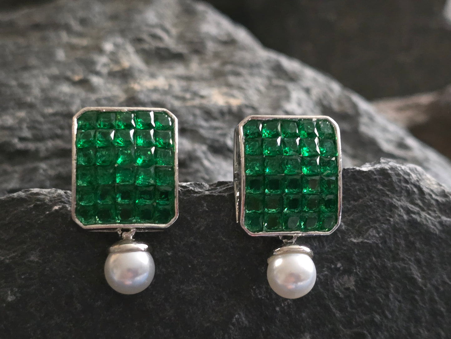 Julia Pearl Drop Studs