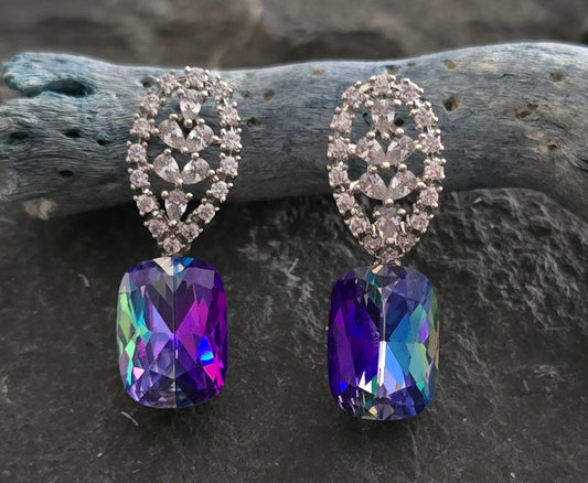 Kimberley Moissanite Crystal Earring