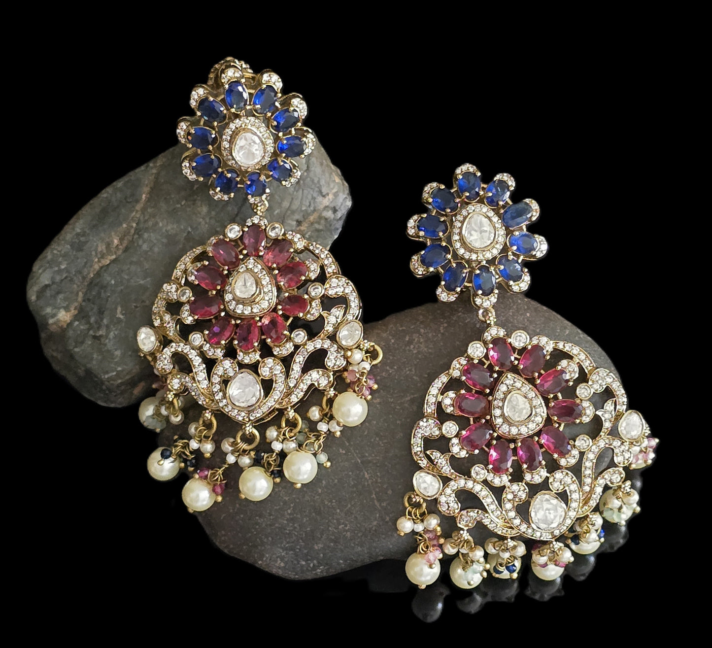 Nash Designer Polki Necklace Set