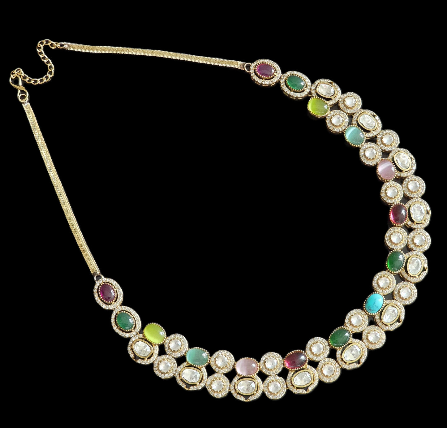 Valeria Navratan Polki Necklace