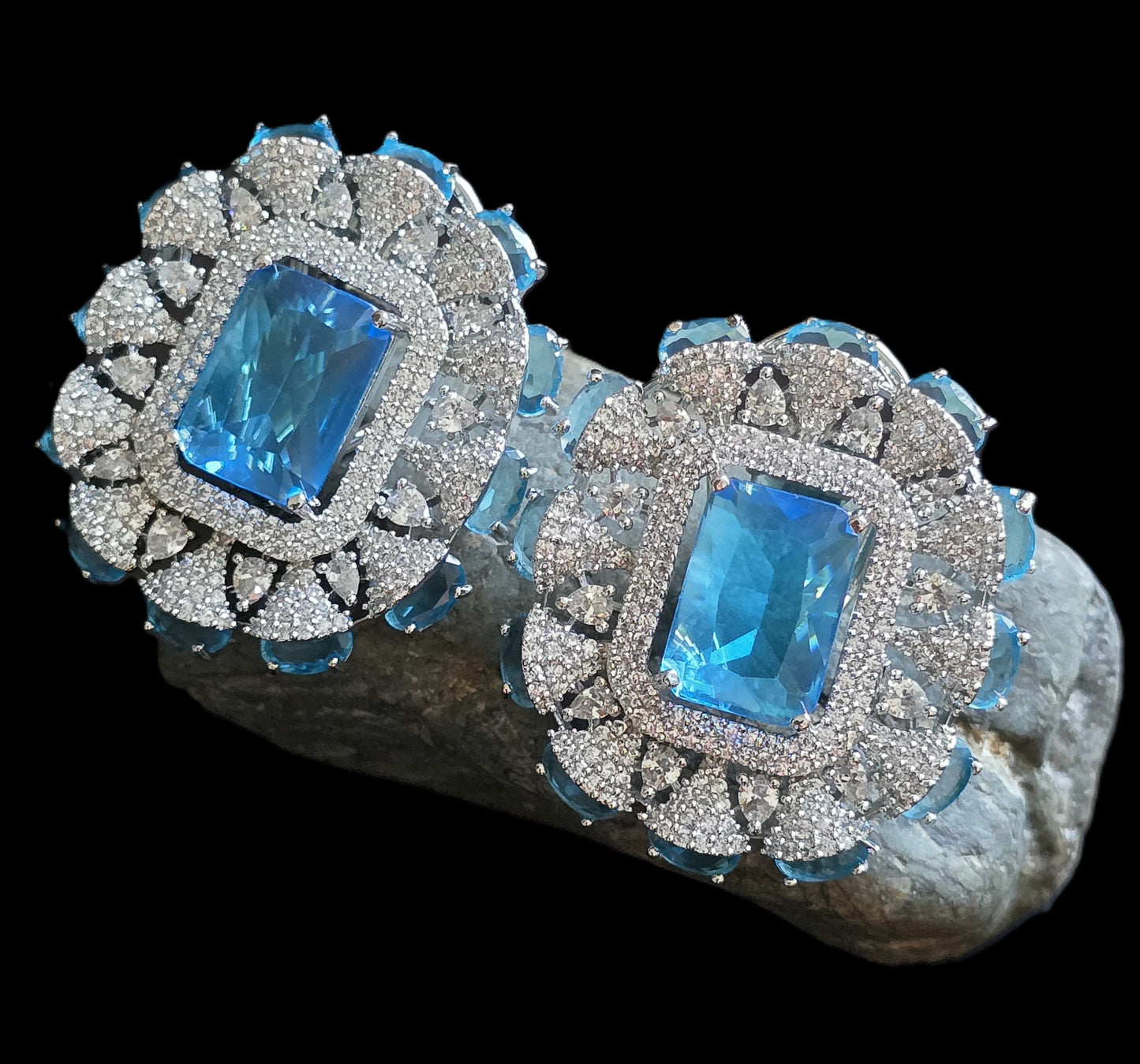 Emma Giant CZ Studs