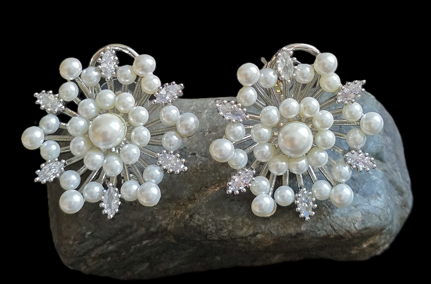 AD Pearl Studs