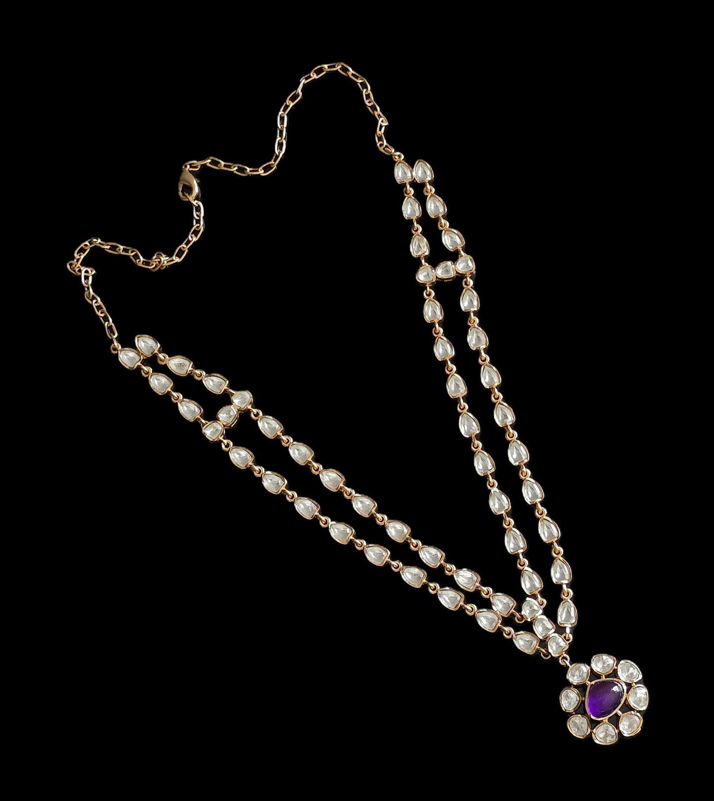 Alayna Moissanite Necklace Set