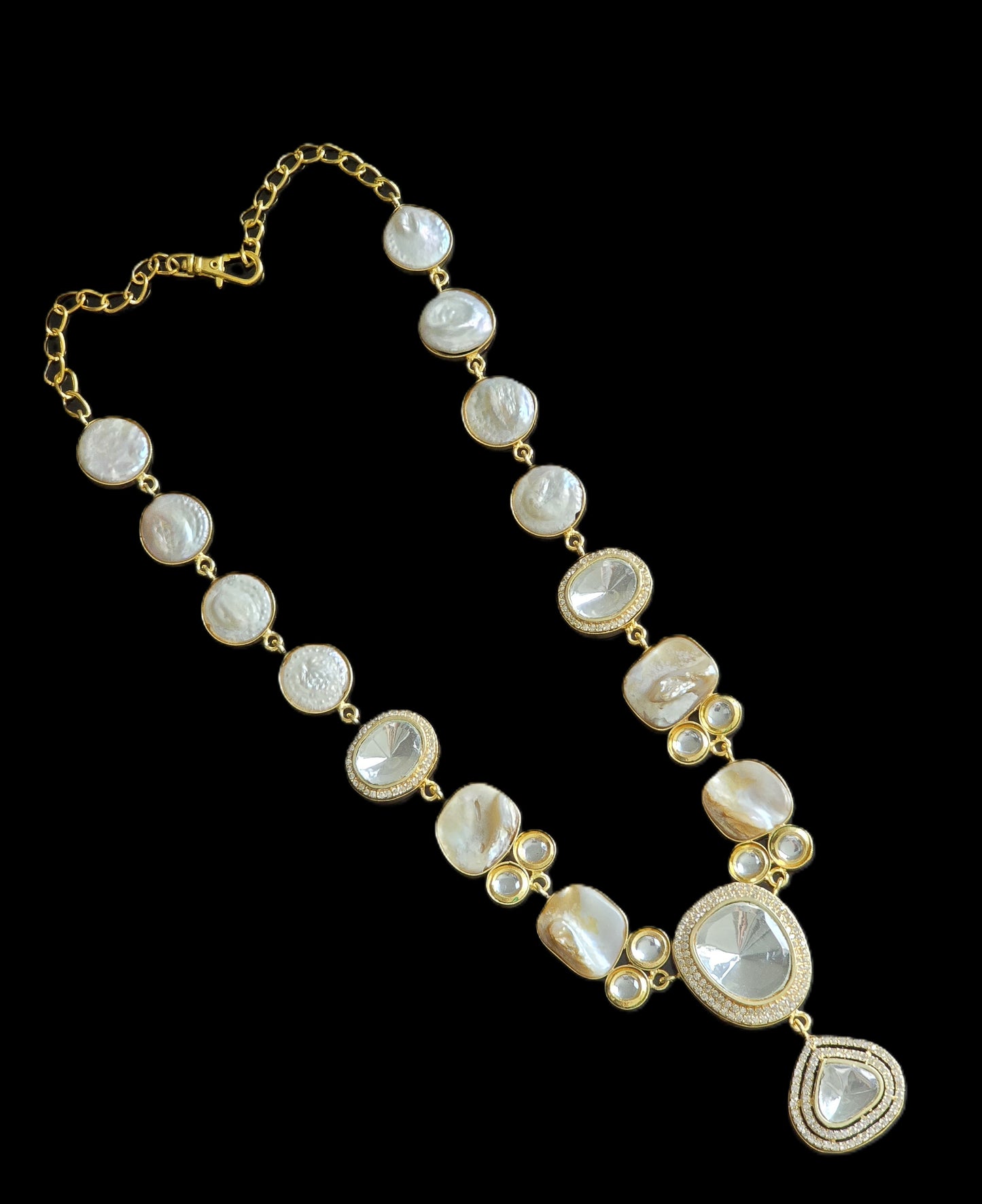 Megan Baroque Pearl Necklace Set