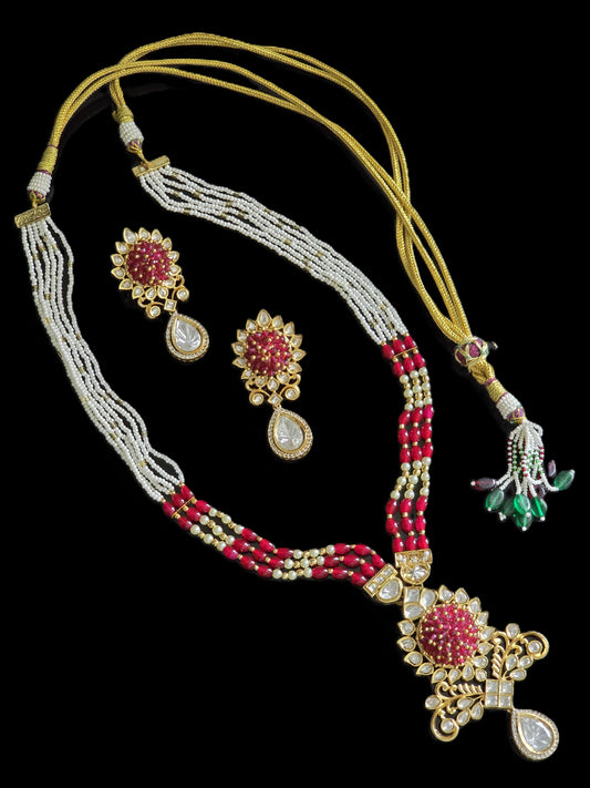 Zofia Kundan Necklace Set