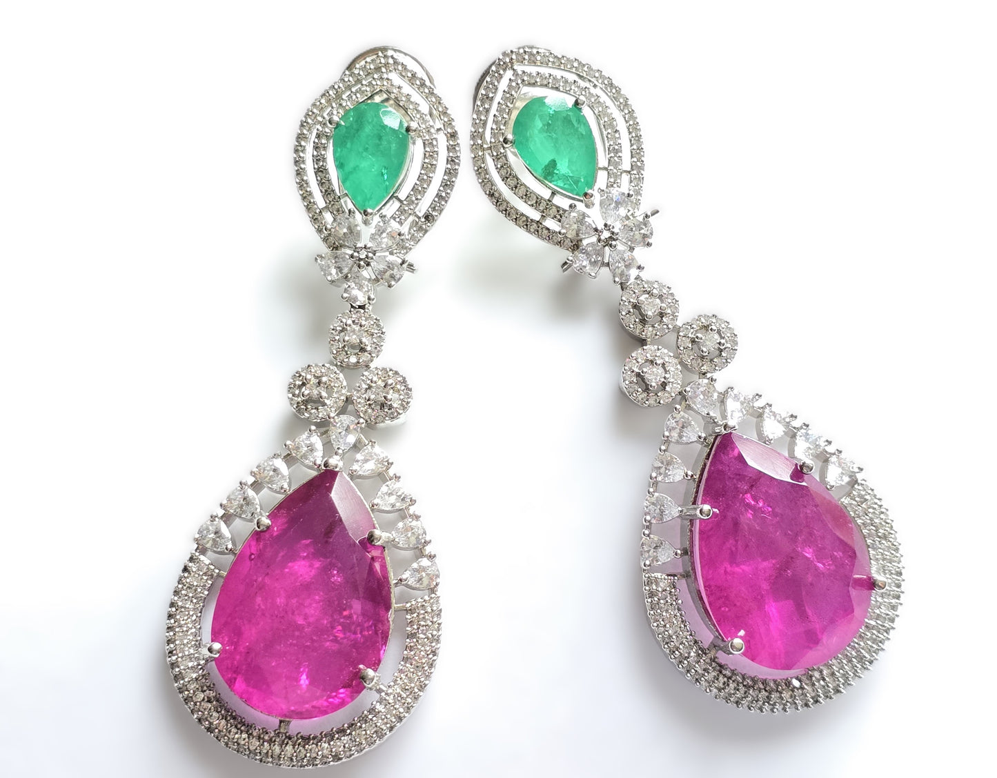 Premium Doublet Statement Dangler Earrings