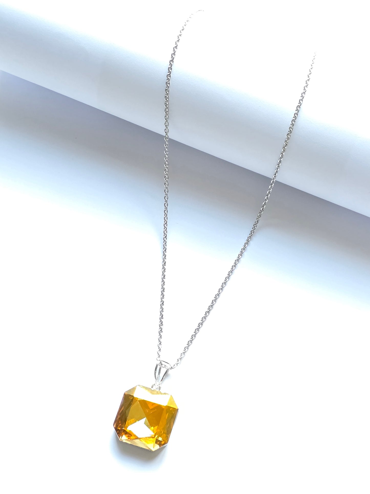 Rosalind Giant Crystal Pendant Set