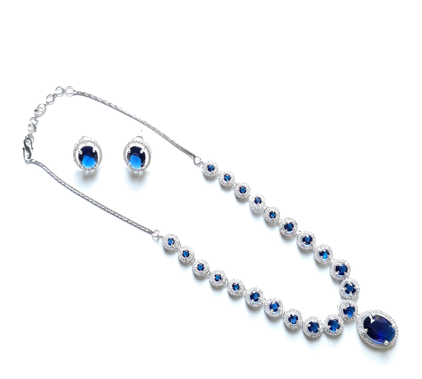 Colette CZ Statement Necklace Set