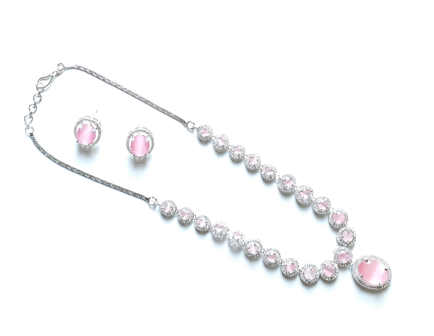 Colette CZ Statement Necklace Set