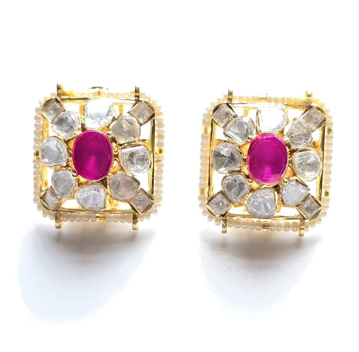 Zoe Moissanite Doublet Studs