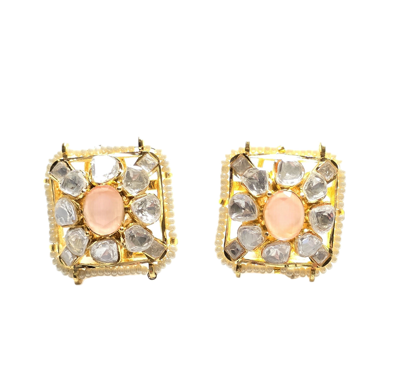 Zoe Moissanite Doublet Studs