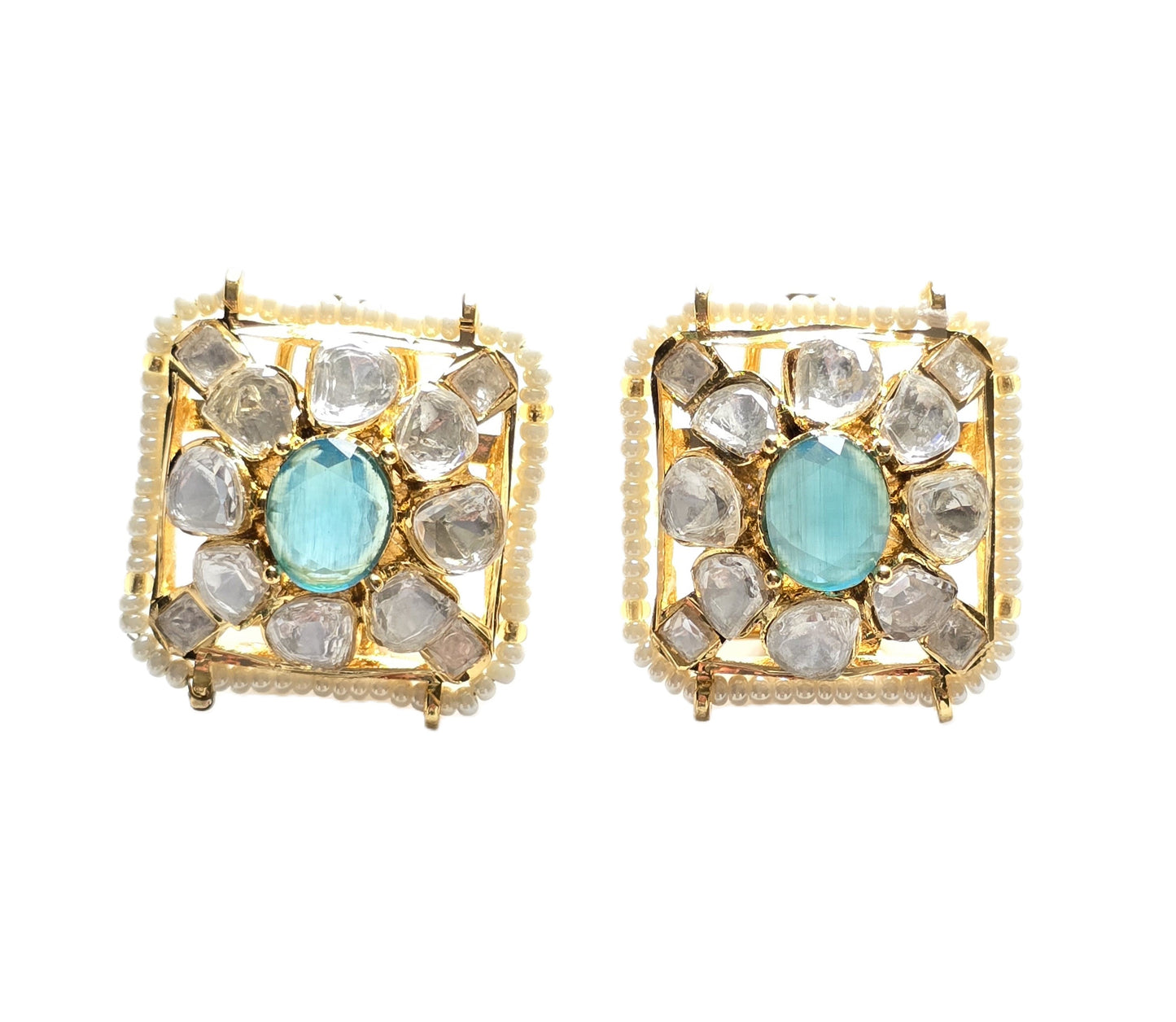 Zoe Moissanite Doublet Studs