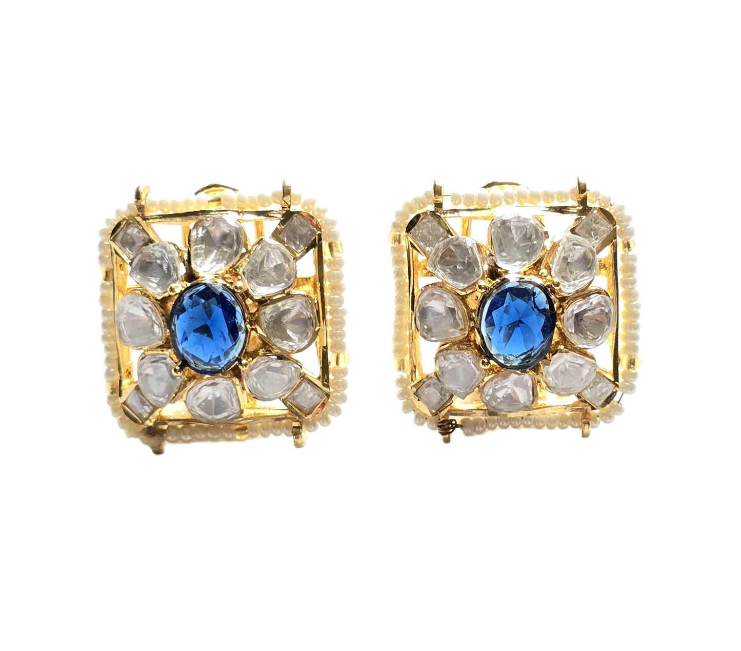 Zoe Moissanite Doublet Studs